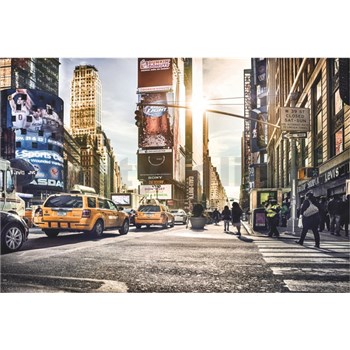 Vliesové fototapety Times Square rozměr 368 cm x 248 cm - POSLEDNÍ KUSY