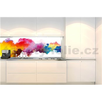 Samolepící tapety za kuchyňskou linku barevný abstrakt rozměr 180 cm x 60 cm - POSLEDNÍ