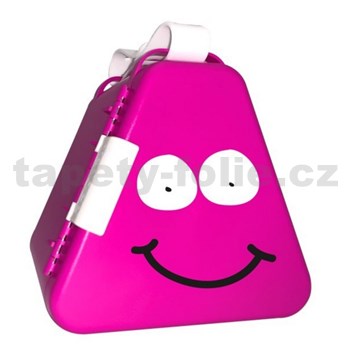 Přenosný box na hračky Trunki TeeBee – růžový, rozměr 16,2 x 17,5 x 15 cm - POSLEDNÍ KUSY