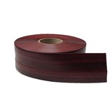 Podlahová lemovka z PVC samolepící dřevo červeno-hnědé 5,3 cm x 30 m