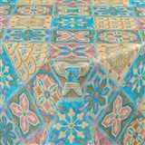 Ubrusy návin 20 m x 140 cm Marakesh modro-béžový