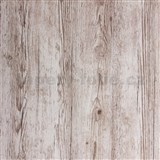 Samolepící tapeta strukturované dřevo šedo-hnědé - 45 cm x 2 m (cena za kus)