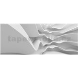 Vliesové fototapety futuristické vlny rozměr 375 cm x 150 cm - POSLEDNÍ KUSY