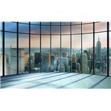 Fototapety 3D New York Pohled z mrakodrapu rozměr 368 cm x 254 cm