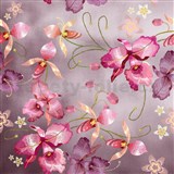 Samolepící fólie metalické růžová orchidej - 45 cm x 1,5 m (cena za kus)