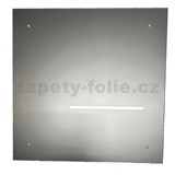 Ochranné sklo za varnou desku 60 x 60 cm, Gray metal - POSLEDNÍ KUSY