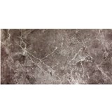 Samolepící PVC 3D panely rozměr 60 x 30 cm, Marble tmavě hnědý lesklý